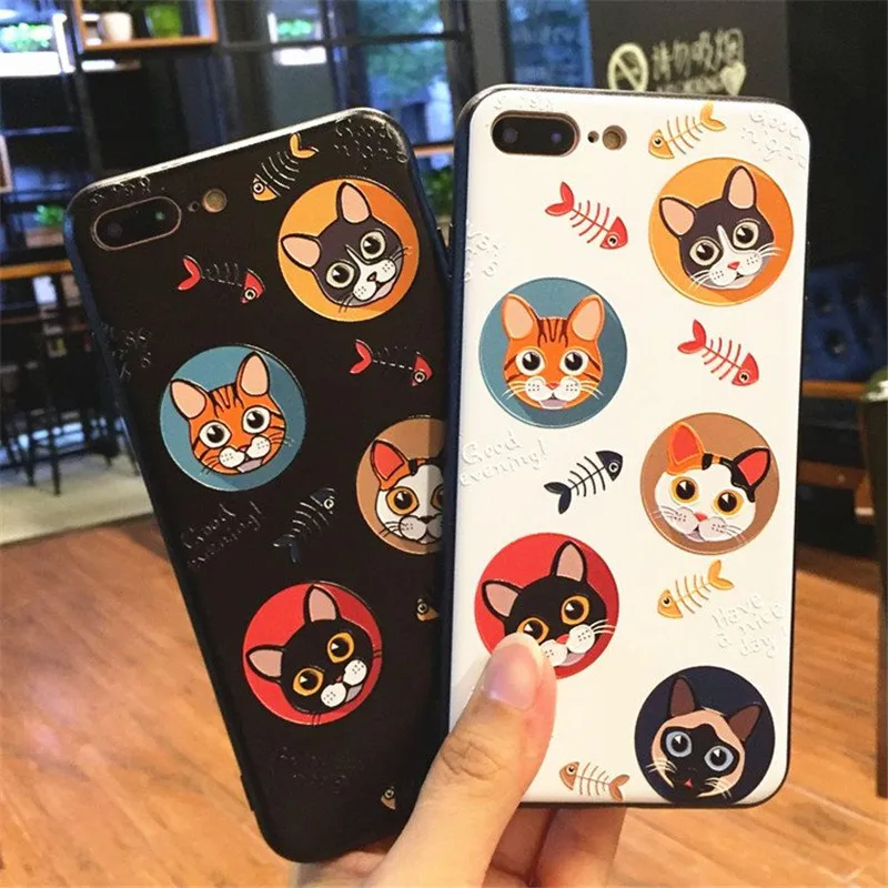 kx Cool animals cat cartoon ice cream coke cover hard silicon case For Samsung Galaxy Note5 N9200 Note 8 N9500 |