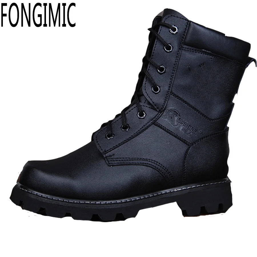 Special Forces Combat single boots leather military outdoor Wear