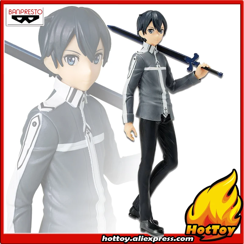 100% оригинальная коллекция Banpresto EXQ SAO Figure Kirito от &quotSword Art Online Alicization&quot|Игровые