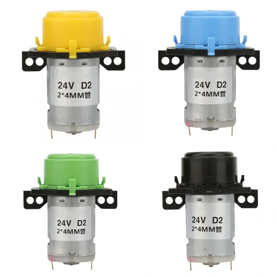 Перистальтический насос для аквариума DC24V Micro Water жидкий перистальтический 2*4