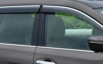 

Car Covers Acrylic Window Visor Sun Rain Wind Deflector Awning Shield Fit For Nissan X-Trail T32 Rogue 2014-2018 2019 1 Set\4pcs