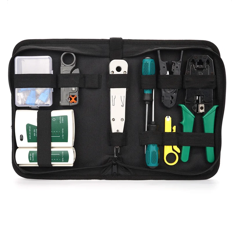 

14 In 1 Generic Network Maintenance Computer Repair Kit Tool Bag Computer Maintenance And Repair Hand Tool Sets