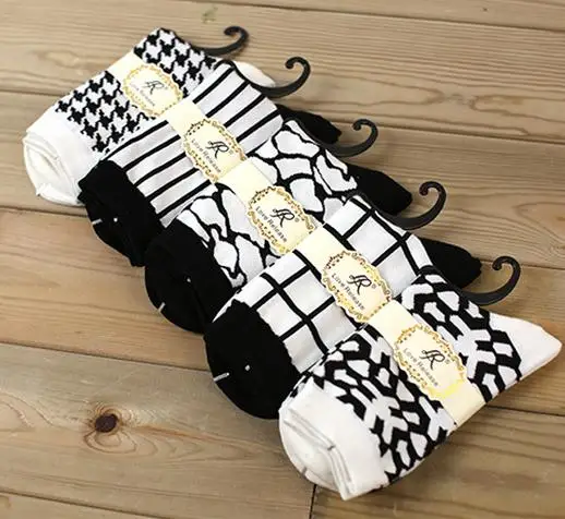 10 шт = 5 пар/лот хлопок женские новые модные носки женские sox женские Дешевые Высококачественные повседневные носки для женщин