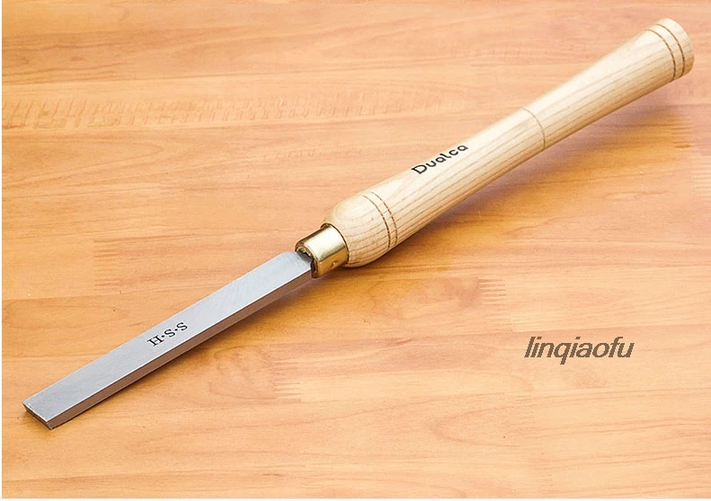 

Flat-blade high-speed steel woodworking knife flathead knife