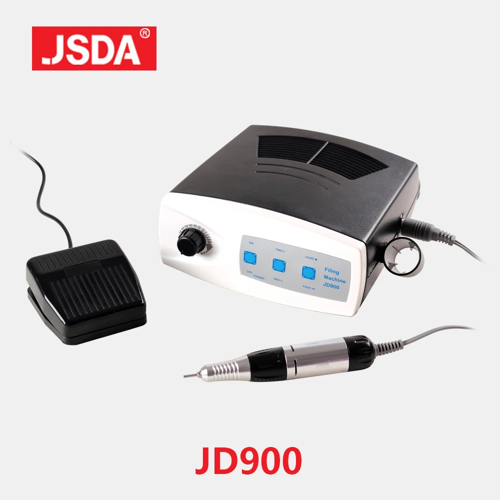 Прямые продажи Jsda Jd900 профессиональные электрические сверла для ногтей Маникюрные педикюрные сверла сверлильный станок оборудование для дизайна ногтей 30000 об/мин