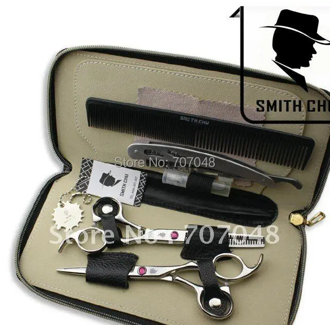 SMITH CHU Профессиональные Парикмахерские ножницы парикмахерские инструмент для