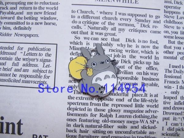 Free shipping 20 pcs Japanese Anime My Neighbor Totoro Metal Charms Jewelry DIY Making Pendants WW 1|making pendant|metal charmscharm pendant diy - AliExpress