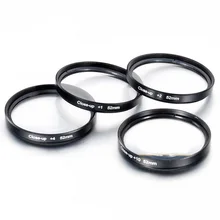 Macro Close Up Lens Set 52mm para Nikon D3100 D3200 D3300 D5100 D5200 D5300 LF57