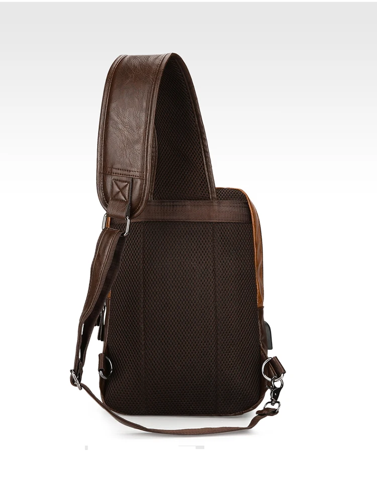 Модные сумки на плечо зарядка через usb Crossbody сумки Для мужчин сумки груди приколы сумка для Открытый мужской Многофункциональный Crossbody