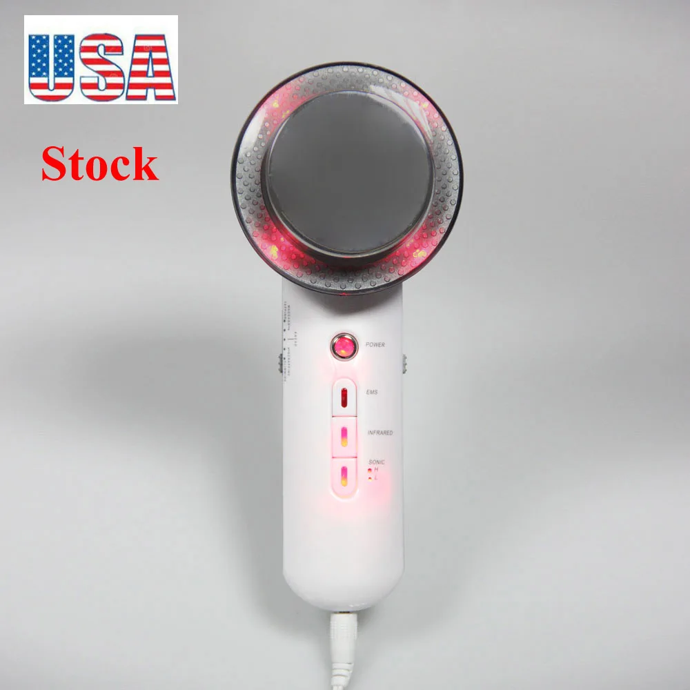 

US Stock Ultrasonic Micro Current Massage Slimming LED Photon Rejuvenation Device