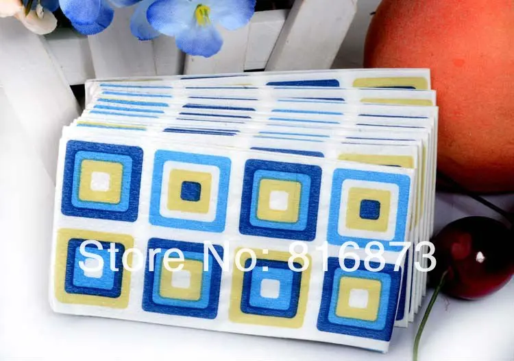 Simple Grids Napkins ( Tissue) 10 Sheets For Wedding Decoration Pary Gifts Favors Wholesale Free Shipping |