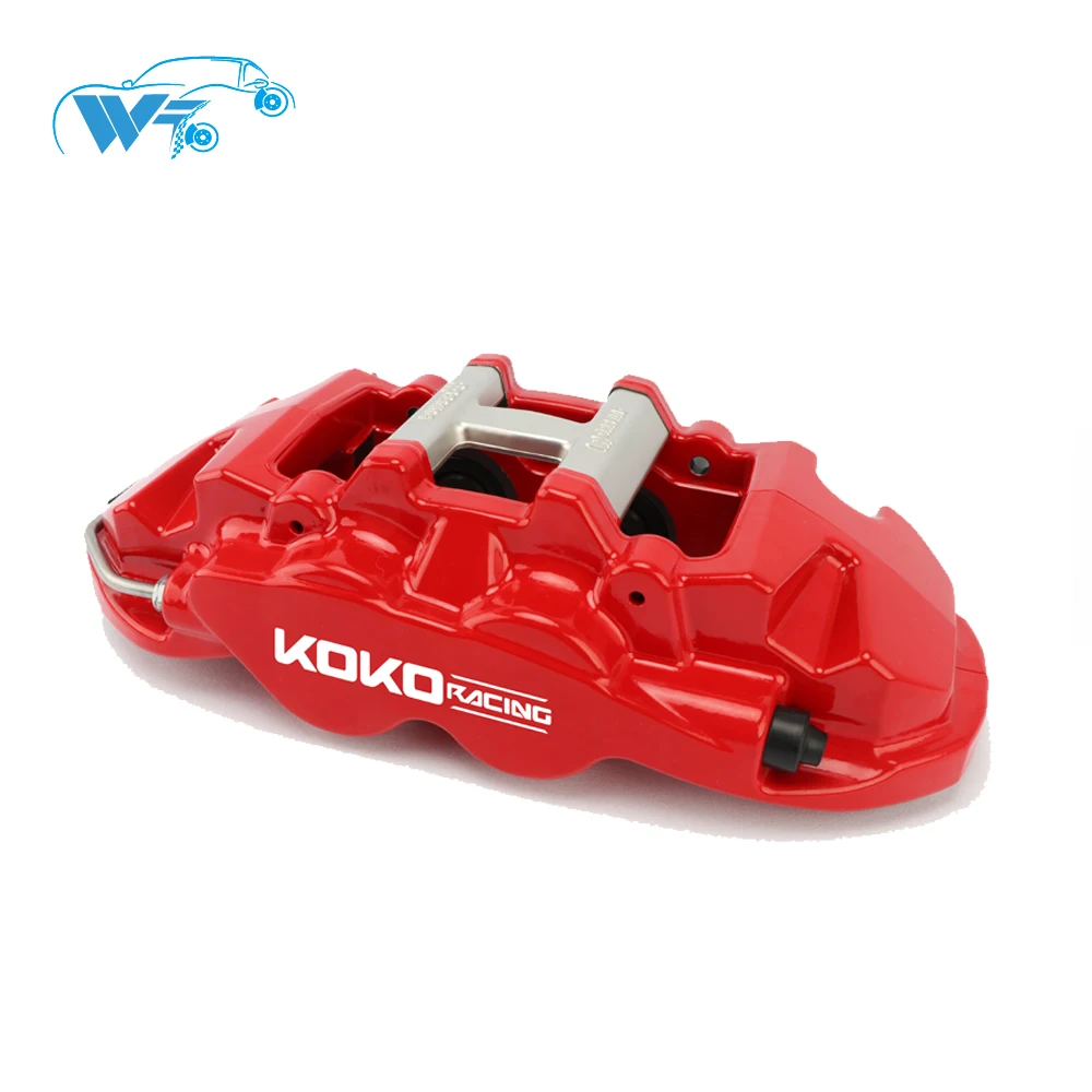 KOKO Racing car аксессуары WT8530 4 горшок тормозной суппорт с тормозной шланг с тормозной ротор с удовлетворить шляпа с тормозных колодок