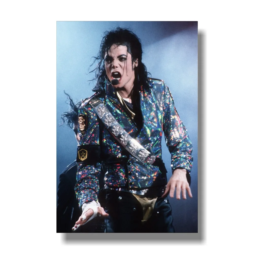 Michael Jackson Bad Art Silk Poster 12x18 24x36