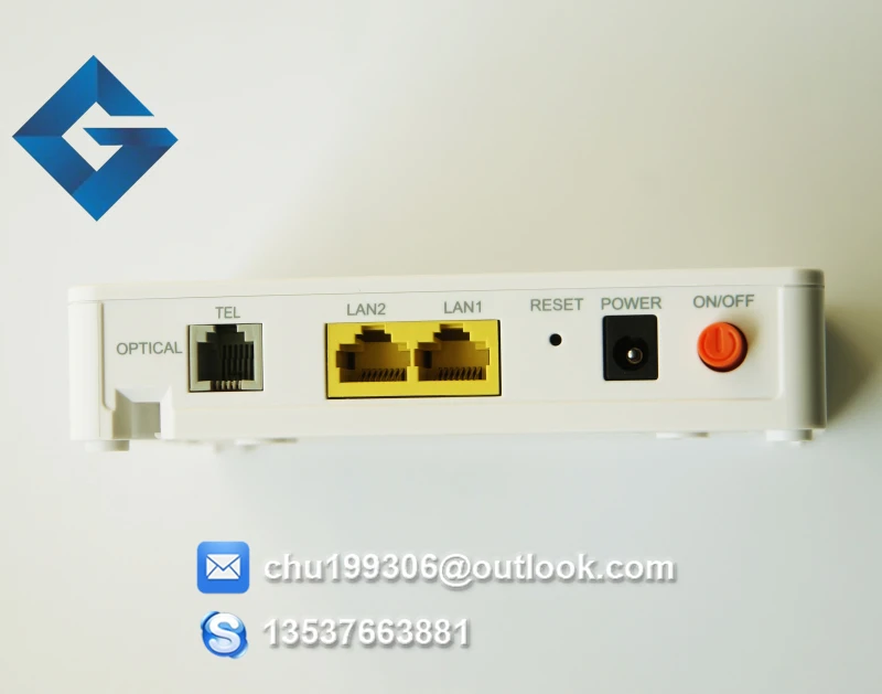 Оригинальный ZTE GPON ONU ZXHN F 603 2 порта lan + 1 Голосовой порт SIP протокол интерфейс на