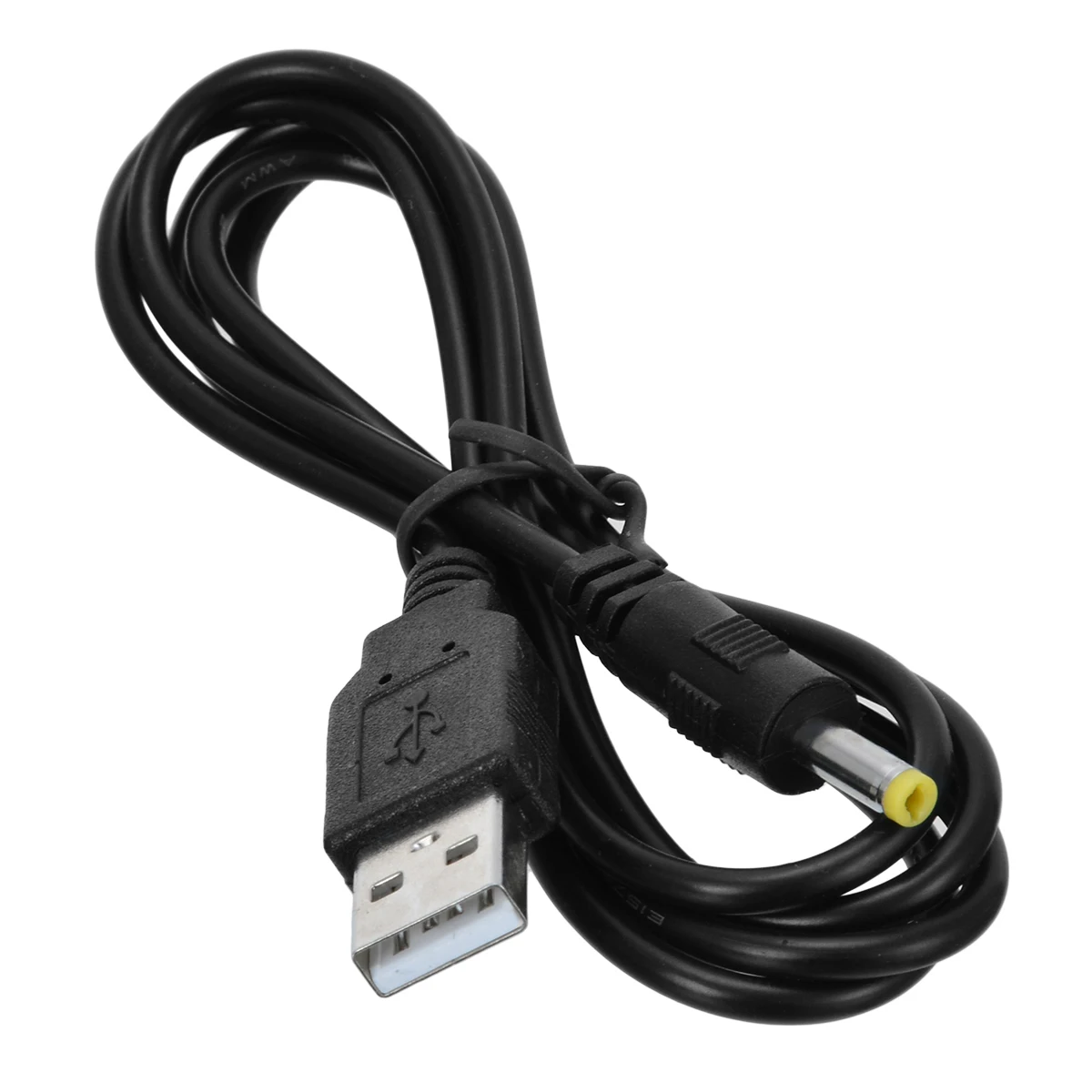 DC Power Plug USB Convert 4.0 x 1.7mm USB Male to Male Power Charge Cable Cord Connector