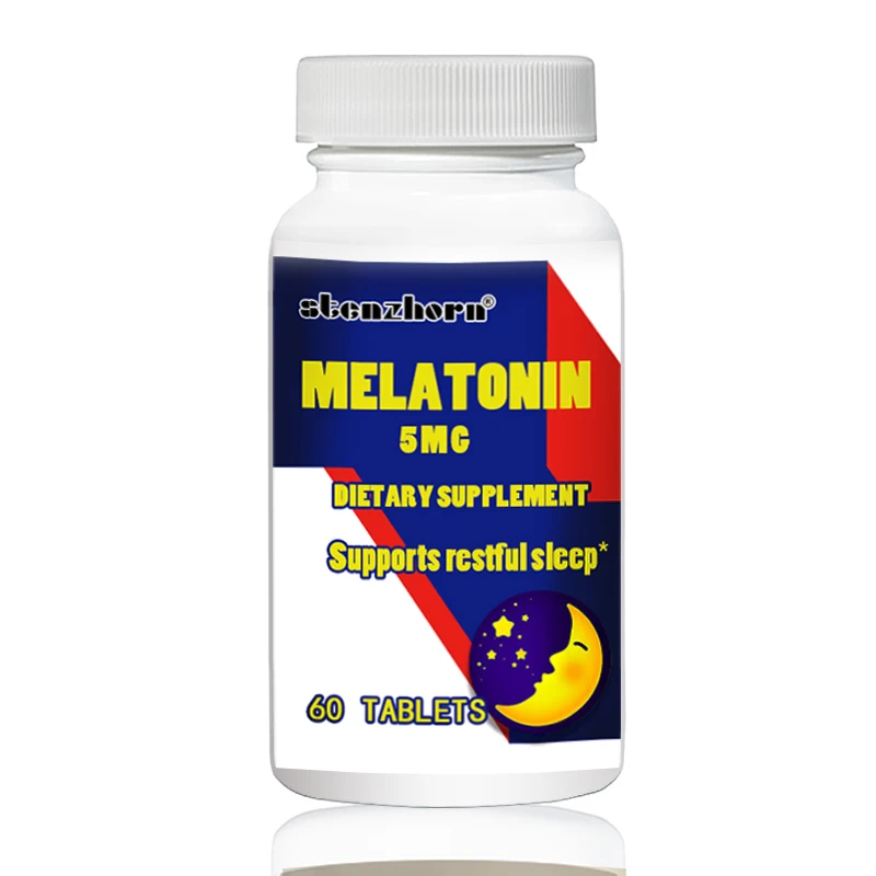 Melatonin 5 мг 60 шт поддерживает спокойный сон