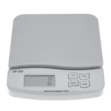 25 кг/1g, принимает массу весом до 5 кг/1 г цифровые Кухня весы ЖК-дисплей электронные весы Еда весы измерительная взвешивания инструменты Еда диета весы