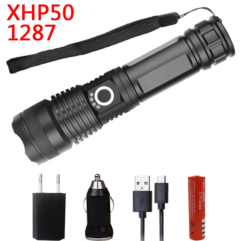 Litwod z20 CREE XHP50 Micro USB Перезаряжаемый светодиодный светильник фонарь 4000лм светильник фонарь для кемпинга пешего туризма - Испускаемый цвет: Option G