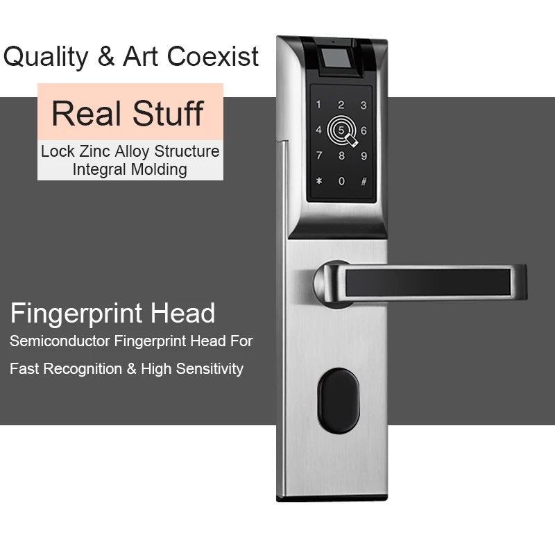 WiFi отпечаток пальца дверной замок электронный дверной замок интеллектуальное приложение Bluetooth биометрический умный дверной замок домашняя квартира Противоугонная