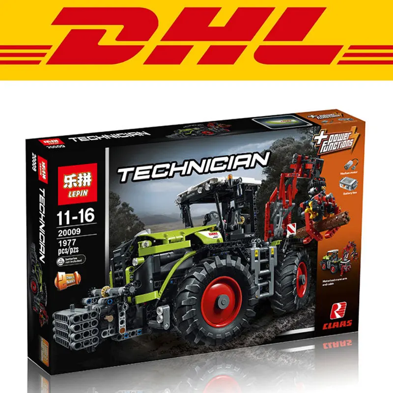 

2017 New LEPIN 20009 1977Pcs Technic Claas Xerion 5000 Trac Vc Model Building Kits Blocks Bricks Compatible Toys Gift With 42054
