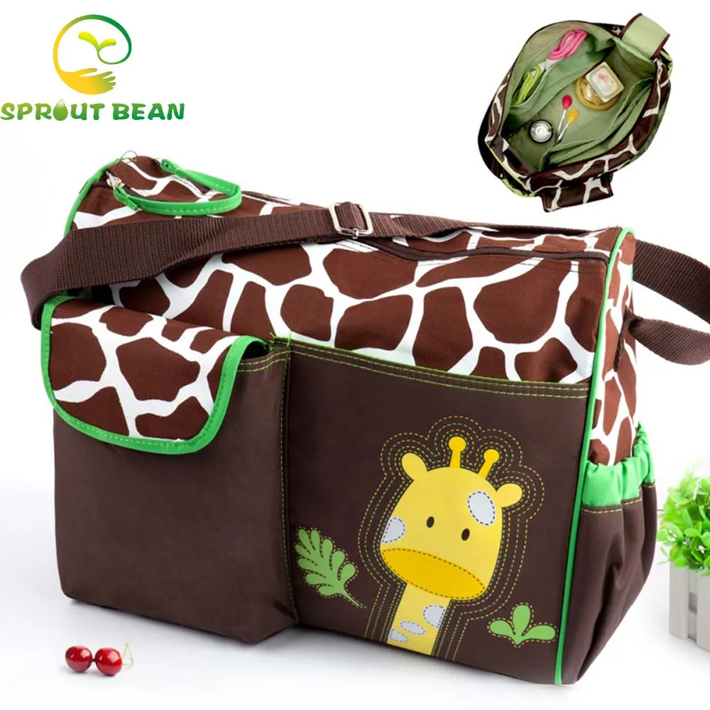 

Mummy Bag Diagonal Shoulder Large Capacity Baby Diaper Nappy Changing Bag Baby Diaper Backpack Mother Baby
