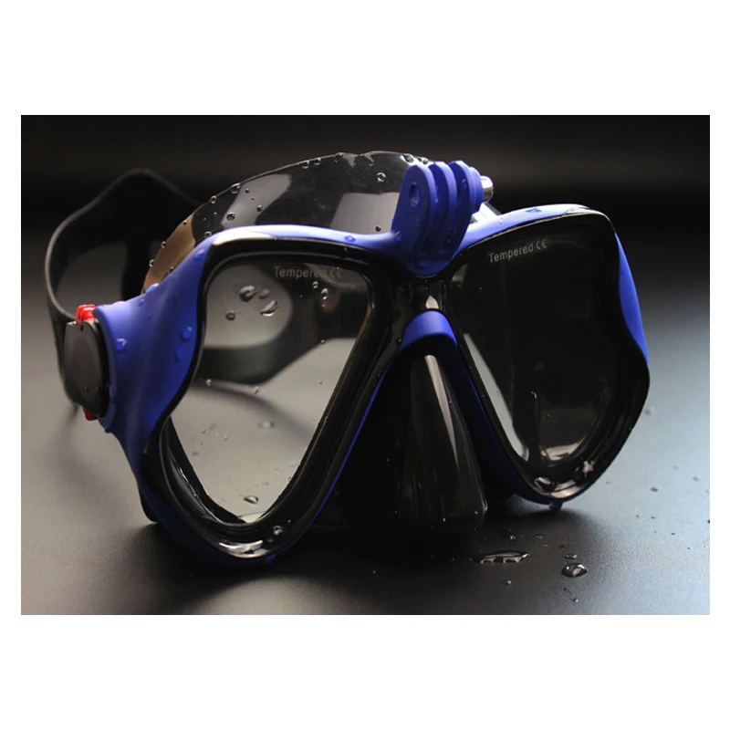 Подводная маска для дайвинга, очки для плавания, для GoPro 8, 7, 6, 5, 4, 3, SJCAM, Спортивная камера, водонепроницаемая оболочка, аксессуары для корпуса