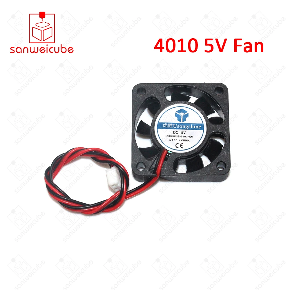 1 шт. 4010Fan 4010 мини вентилятор 5 V 12 40x40x10 мм 2 контактный компьютер PC VGA Видео тепло