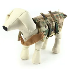 Армейские тактические жилеты для собак охотничий тренировочный жилет для собак Молл верхняя военная одежда для собак