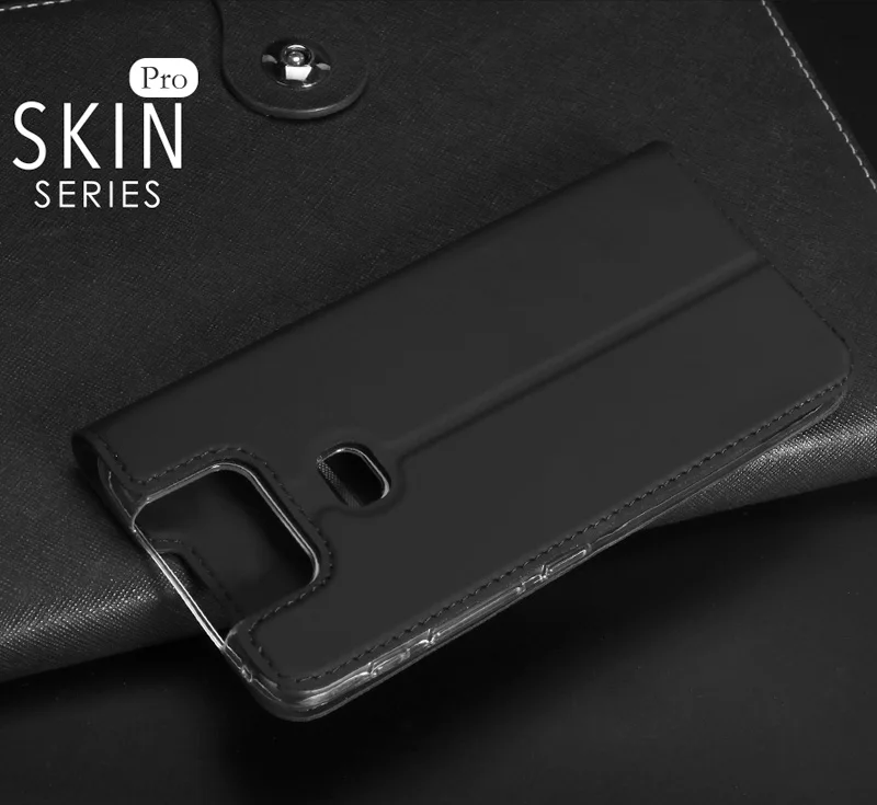 DUX DUCIS чехол для Asus Zenfone 6 ZS630KL Книга Флип кожаный бумажник чехол