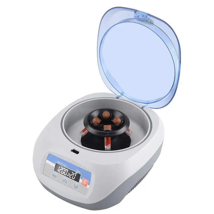Мини Центрифуга 12000 об/мин MINI 12K 1 5 мл/2.2mlx12 0.2mlx12x4 мл ротор 40mmx12 капиллярная микро