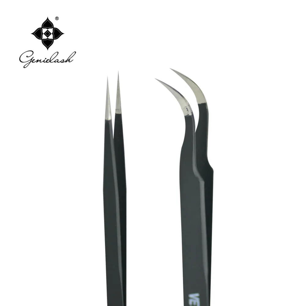 

ESD-11&ESD-15 Anti Static Tweezers ESD Precision lash extension tweezers Hardened Tweezers for Eyelash Extension Lash drafting