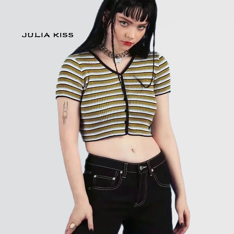 Button up knit top Clearance