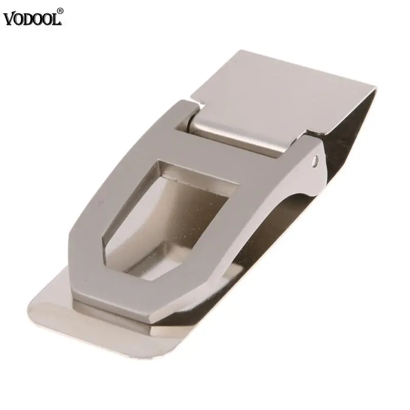 

Portable Stainless Steel Money Paper Clip Business Card Credit Wallet Card Cash Clip Clamp Holder School Office Supplies Gifts