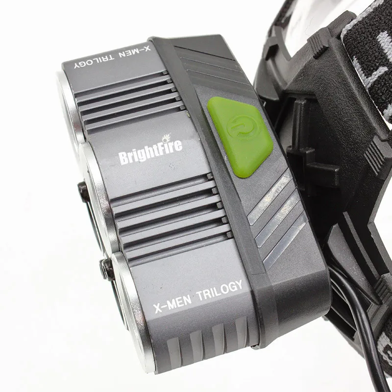 Brightfire светодиодный налобный фонарь 5 XM L T6 Q5 фара 15000 люмен для кемпинга похода