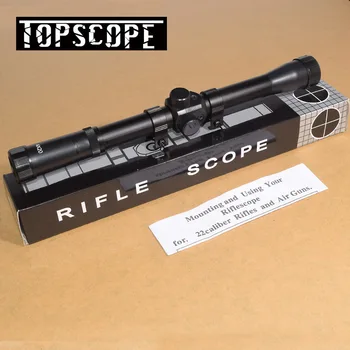 

2PCS 4x20 Hunting Riflescopes Sight Tactical Optics Airsoft Air Guns Scopes Sniper Reticle Pistol Reflex Sight Holographic Sight