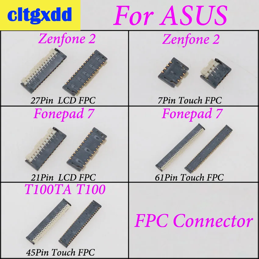 ЖК-дисплей cltgxdd сенсорный экран разъем FPC для ASUS Zenfone2 ZF2 ZE500KL Z00ED Fonepad 7 T100TA T100 |