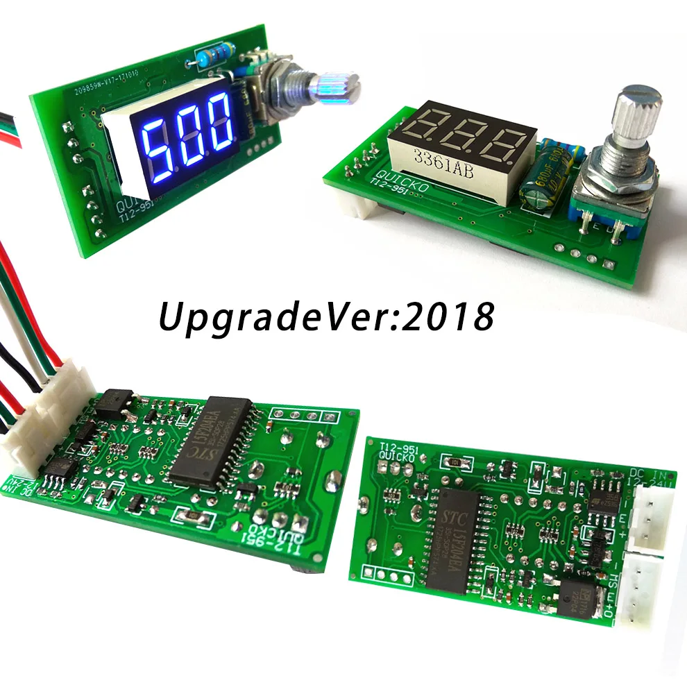 Быстрая версия V2018 T12 контроллер паяльной станции с канифолью 907 набор
