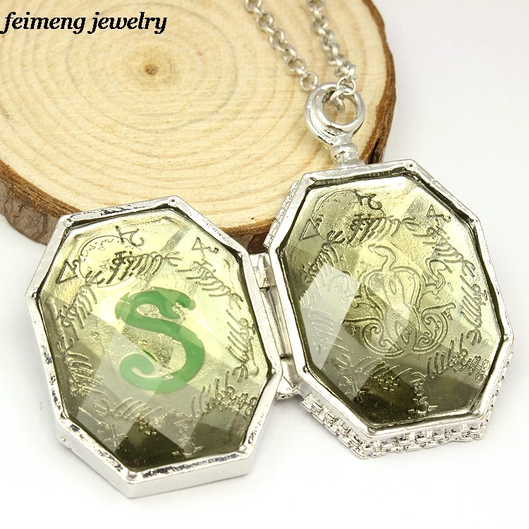 

European American Movie Jewelry Horcrux Locket Pendant Necklace Collier Collares Maxi Necklace Men Jewelry Gifts