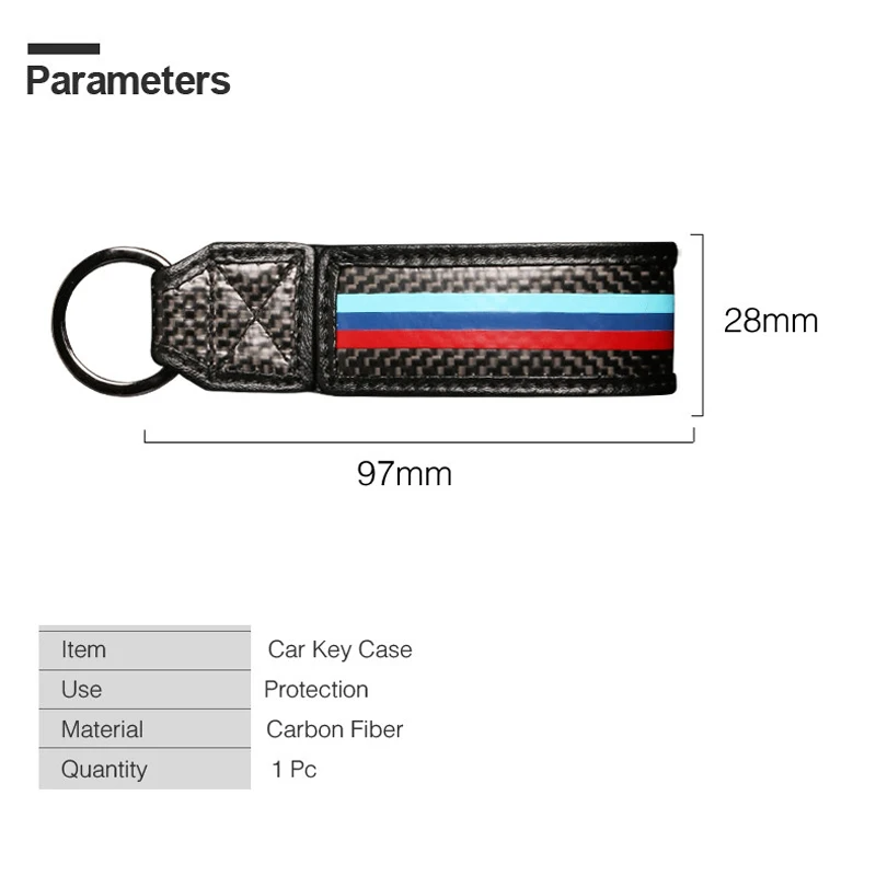 Srxtzm углеродного волокна брелок пряжка для ключей от автомобиля с застежкой держатель брелок для ключей для BMW E90 F30 F34 F10 E70 E71 X1 X3 X4 X5 X6 в возрасте 1, 2, 3, 4, 5, 6, 7, серия 1 шт