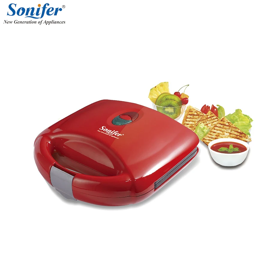 

220V Colorful Electric Sandwich Maker Electric Sandwich Iron Machine Bubble Egg Cake Oven Breakfast Machine Sonifer
