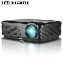 CAIWEI 1280*800 HD Portable Projector Digital TV Projector Home Movie Theater LCD LED Porjector Full HD 1080P Support for laptop