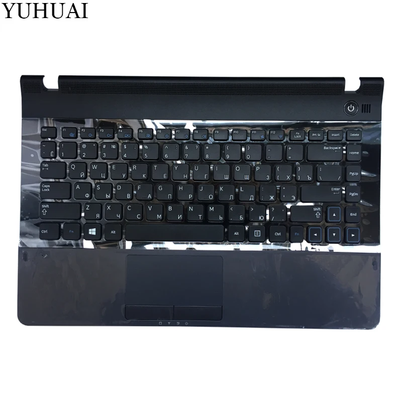 Новая русская клавиатура для samsung NP300E4C 300E4A NP300E4A E4A V4A черная с русским