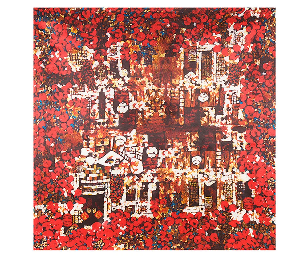 Square Silk Scarf (12)
