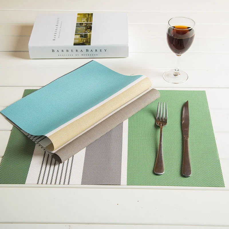 Dish cloth table mat the Nordic food mat PVC waterproof insulation