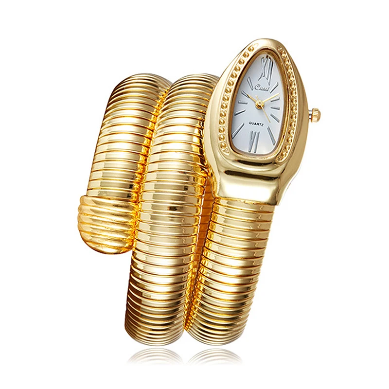 

Women Cool Snake Shape Bangle Watch Girls Brand Quartz Clock Religios Reloj Montre femme Fashion Infinity Bracelet Watch Vogue
