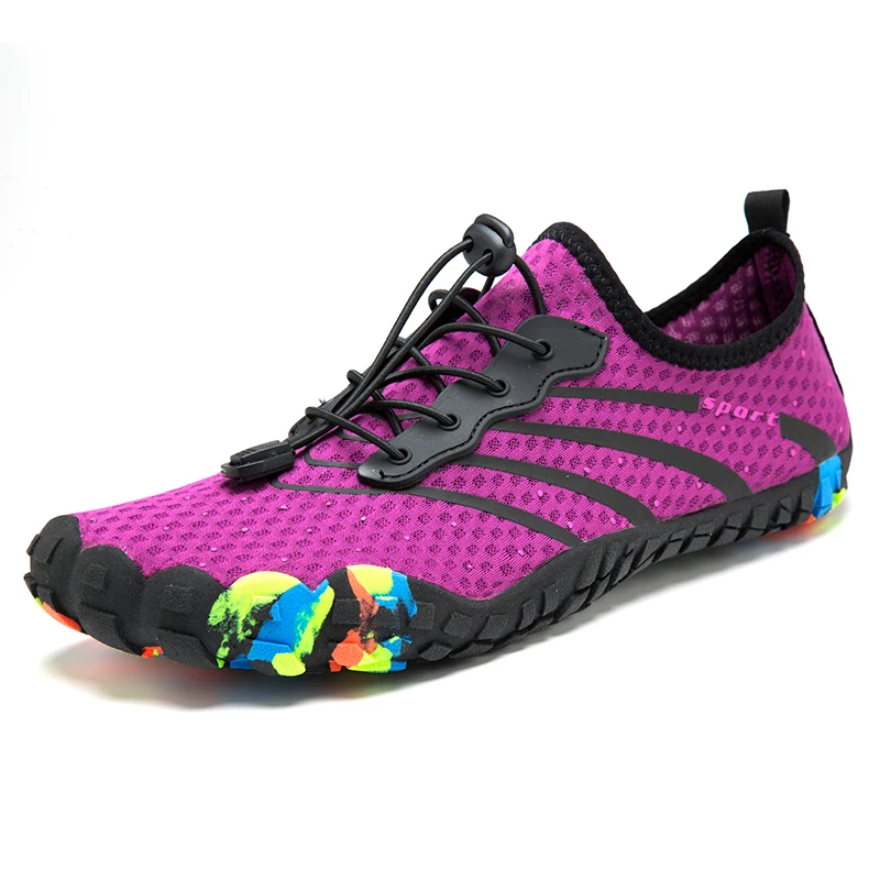 

2019 New Listing Water Shoes Men Black Summer Seaside Walking Shoes Design Brand Unisex Couple Footwear Outdoor Big Size Sneaker