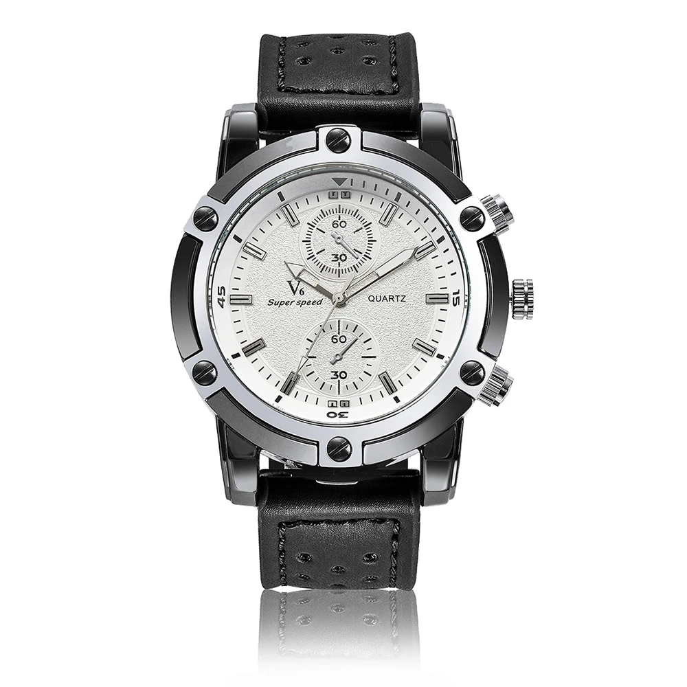 Korean Fashion Relogio Men Necessary Sport Large Dial Student Watch