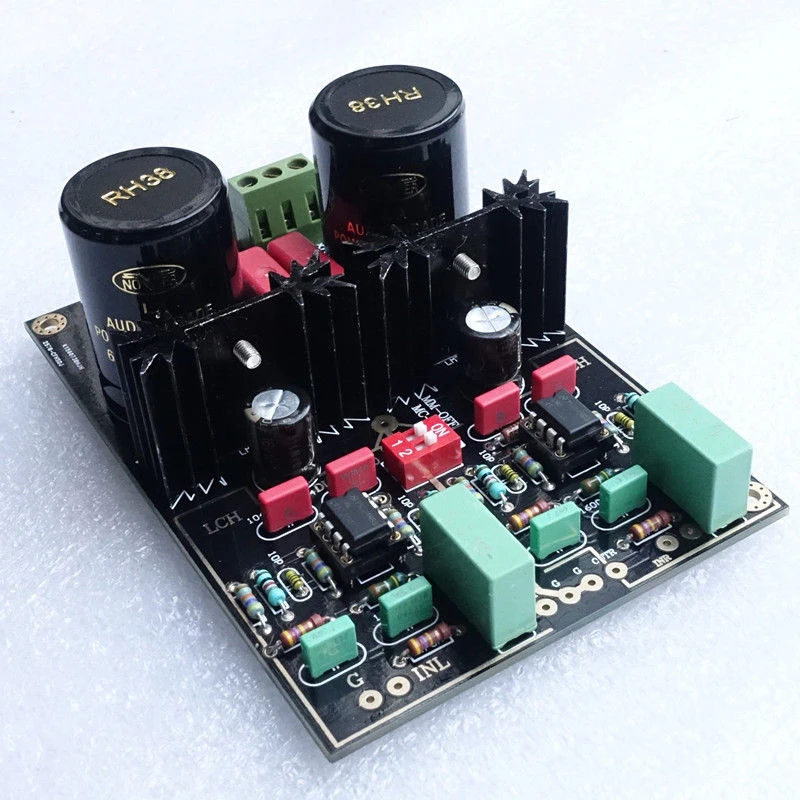 1 шт. Аудио двойной цепи мм/MC Phono Stage HIFI Amp готовой платы усилителя(Ne5532