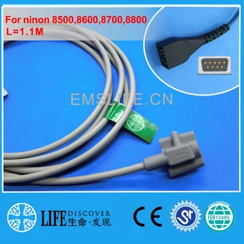 

Short cable neonate soft silicone spo2 sensor For nonin 8500,8600,8700,8800