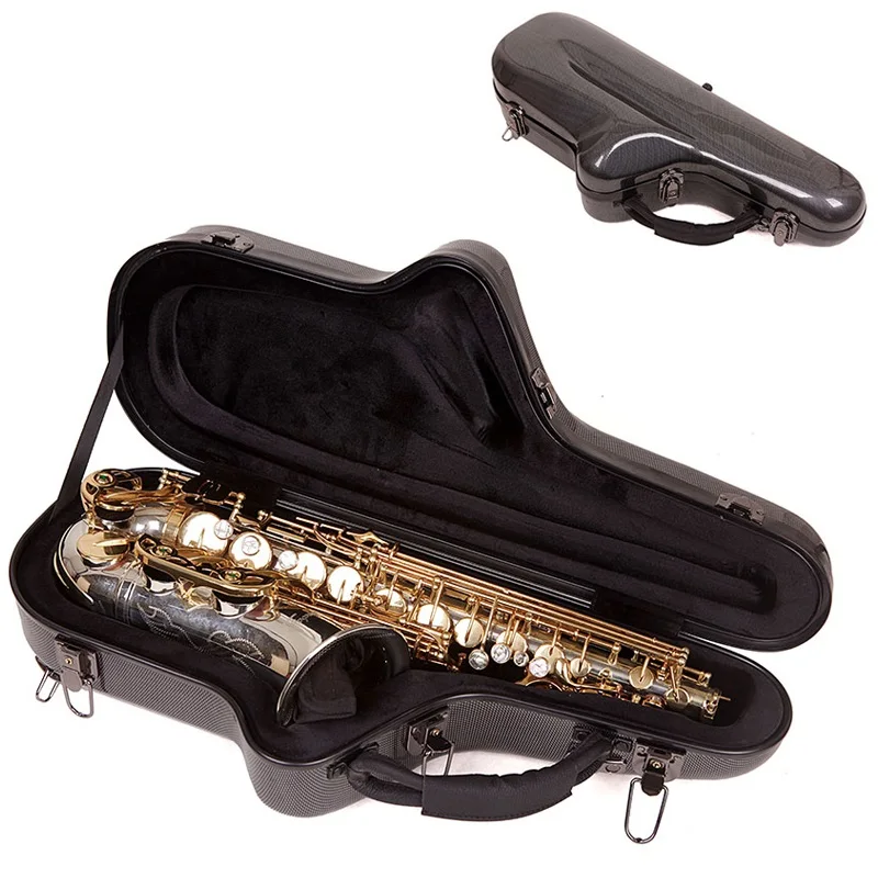 

bE Alto Saxophone Case Double Shoulder SAX Bag Portable Alto Saxophone Box Windwood Instrument Accessory Bag Waterproof SAX Case